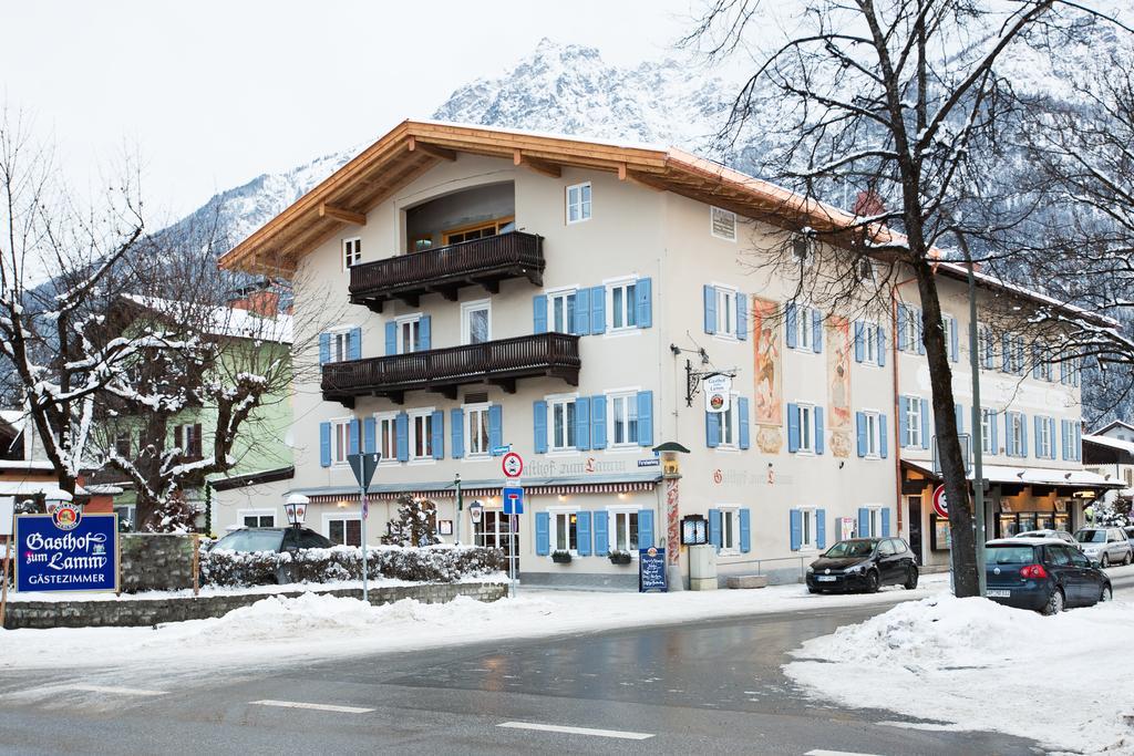Gasthof Zum Lamm Hotell Garmisch-Partenkirchen Exteriör bild